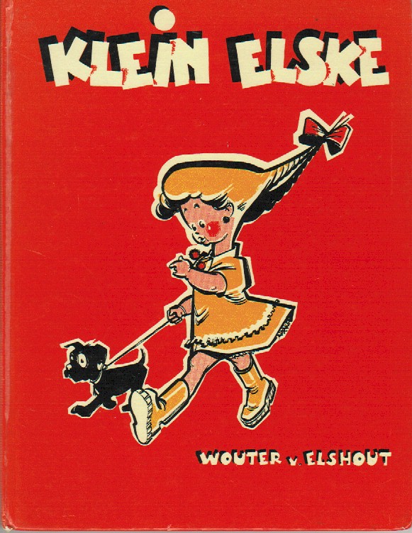 Elshout, Wouter van - Klien Elske, Leesboekje voor Jongens en meisjes van 5-8 jaar, band en illustraties van Georges Mazure