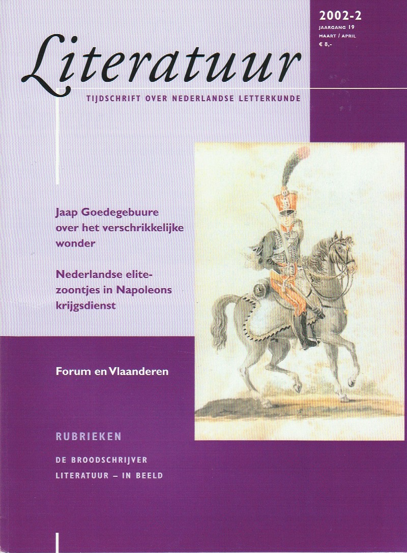 Literatuur - Tijdschrift over Nederlandse Letterkunde