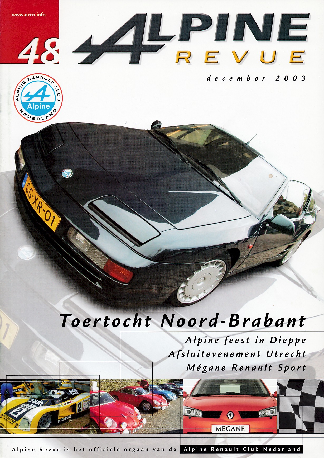 Revue, Alpine - Clubblad van de ARCN (Alpine Renault Club Nederland), nummer-48, december 2003